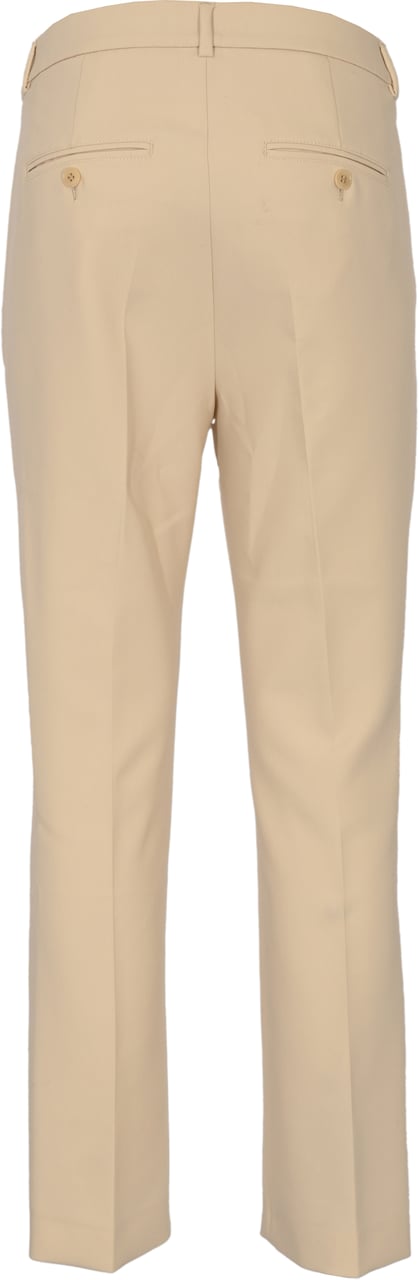 Max Mara Trousers Ivory Wit