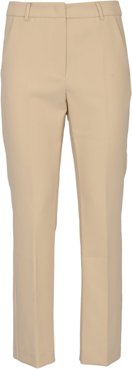 Max Mara Trousers Ivory Wit