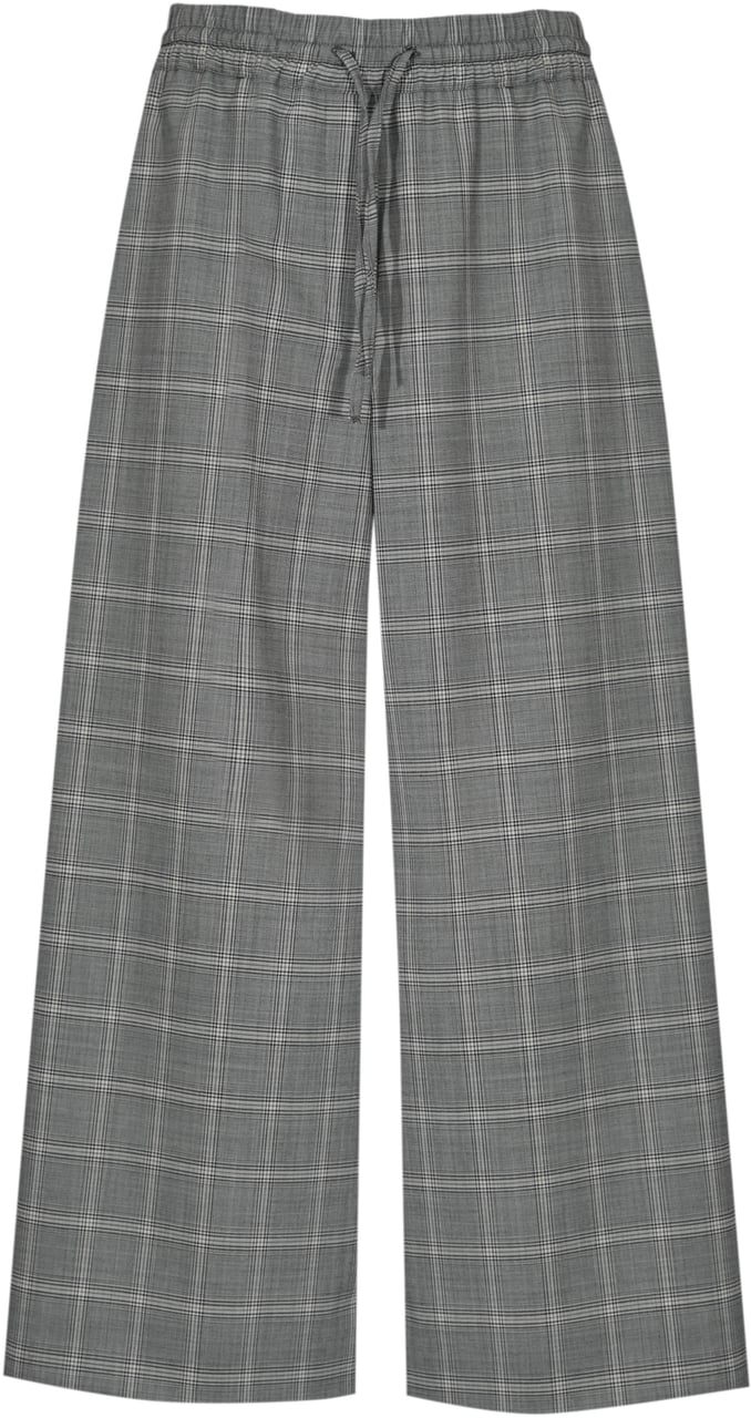 Max Mara Trousers Grigio Medio Grijs
