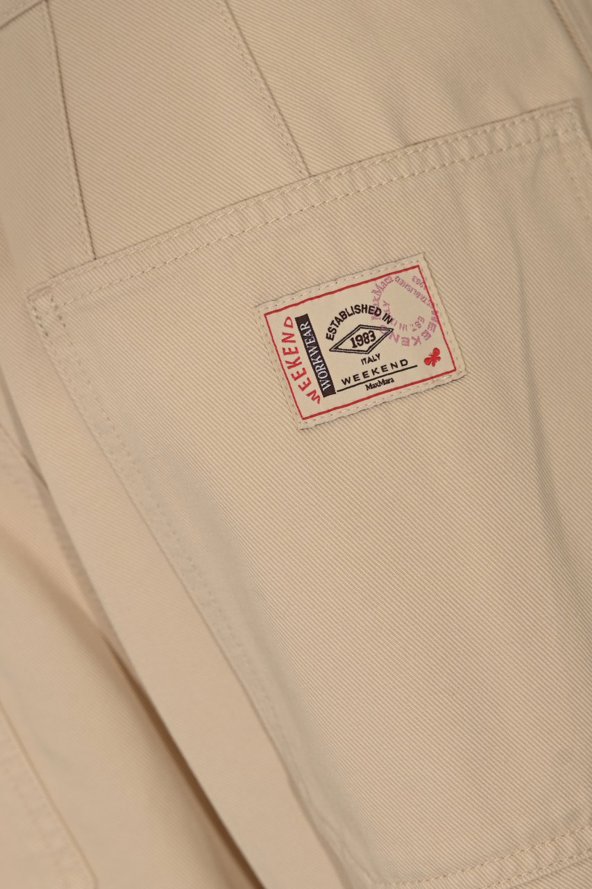 Max Mara Trousers Ivory Wit
