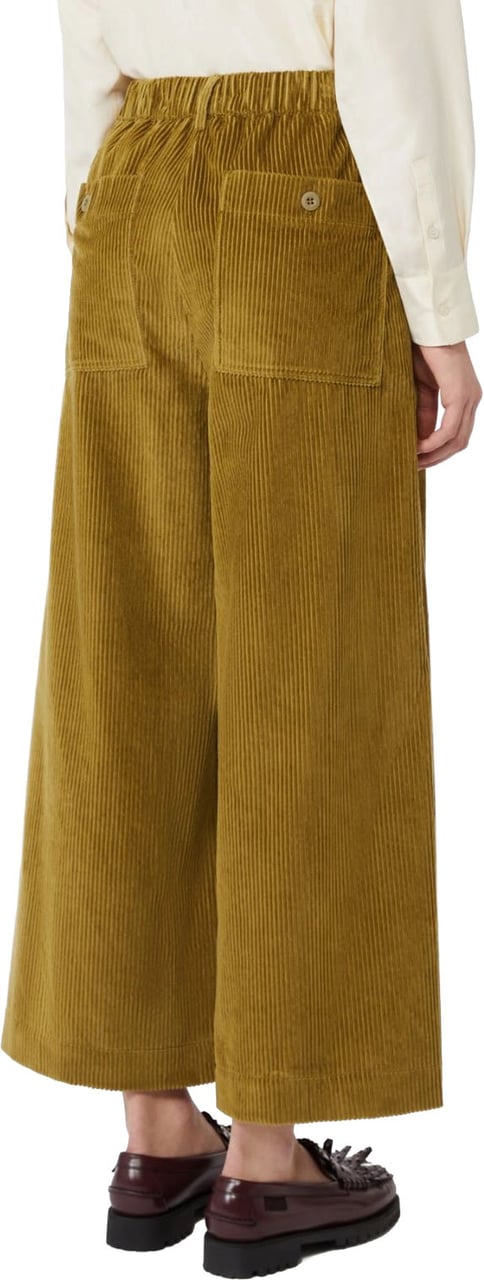 Max Mara Rtw Verde Oliva Donkergroen