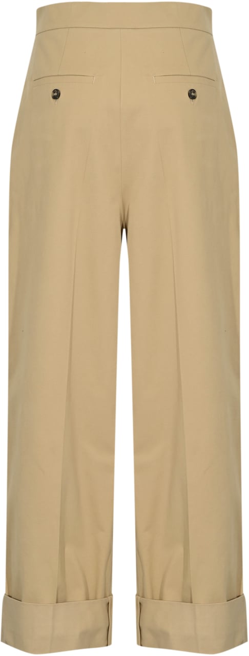 Max Mara Trousers Beige Beige