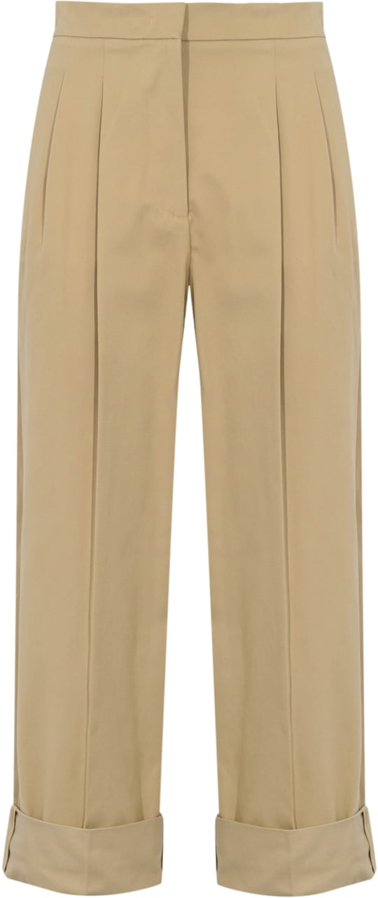 Max Mara Trousers Beige Beige