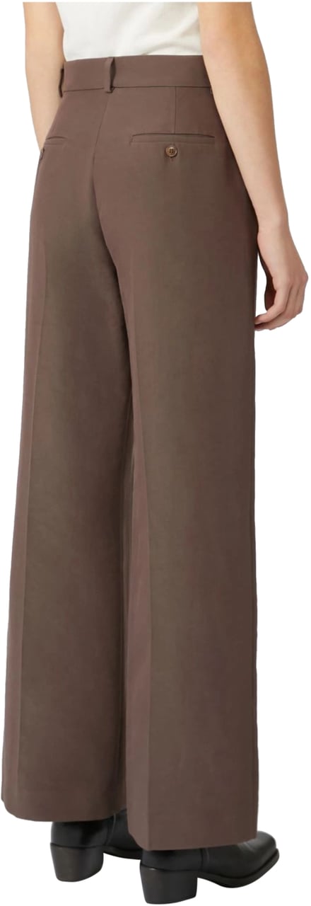 Max Mara Max Mara Weekend Ballo Pantalons Donkerbruin 2525136151600 Bruin