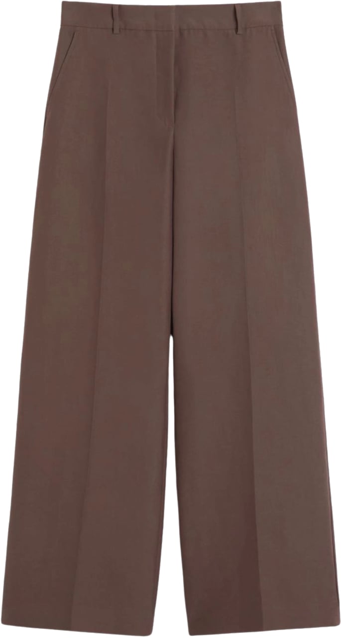 Max Mara Max Mara Weekend Ballo Pantalons Donkerbruin 2525136151600 Bruin