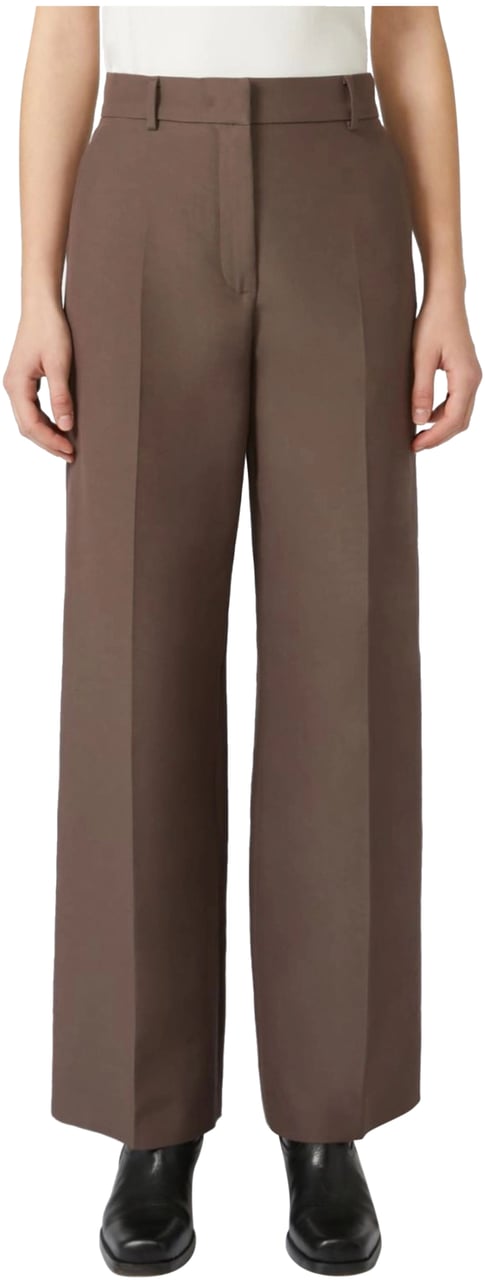 Max Mara Max Mara Weekend Ballo Pantalons Donkerbruin 2525136151600 Bruin