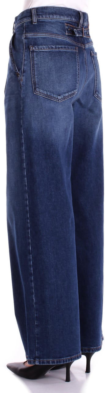 Max Mara Jeans Denim Scuro Blauw