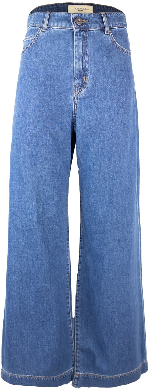 Max Mara Jeans Blue Blauw