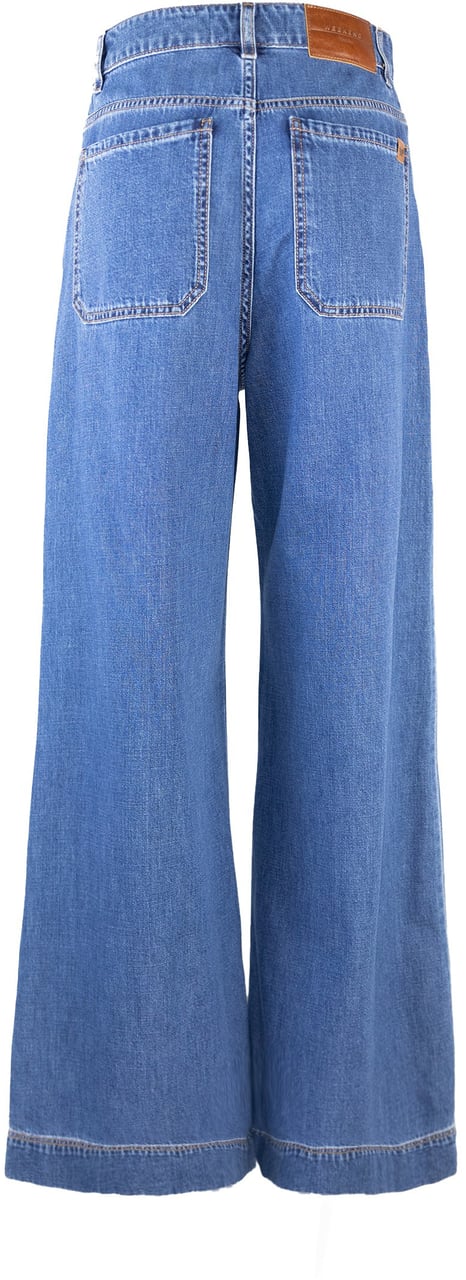 Max Mara Jeans Blue Blauw