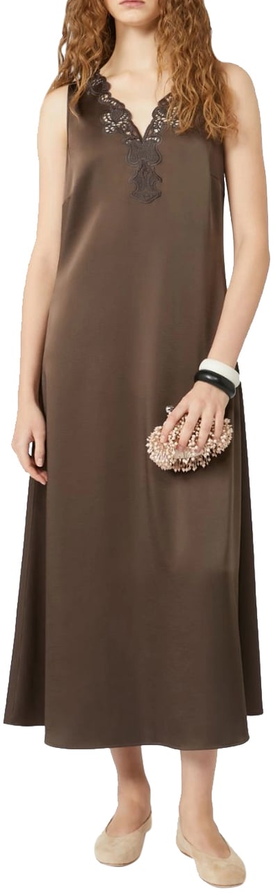 Max Mara Dresses Cioccolato Bruin