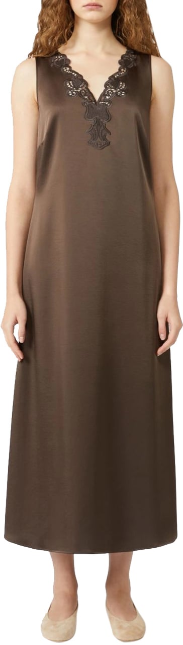 Max Mara Dresses Cioccolato Bruin