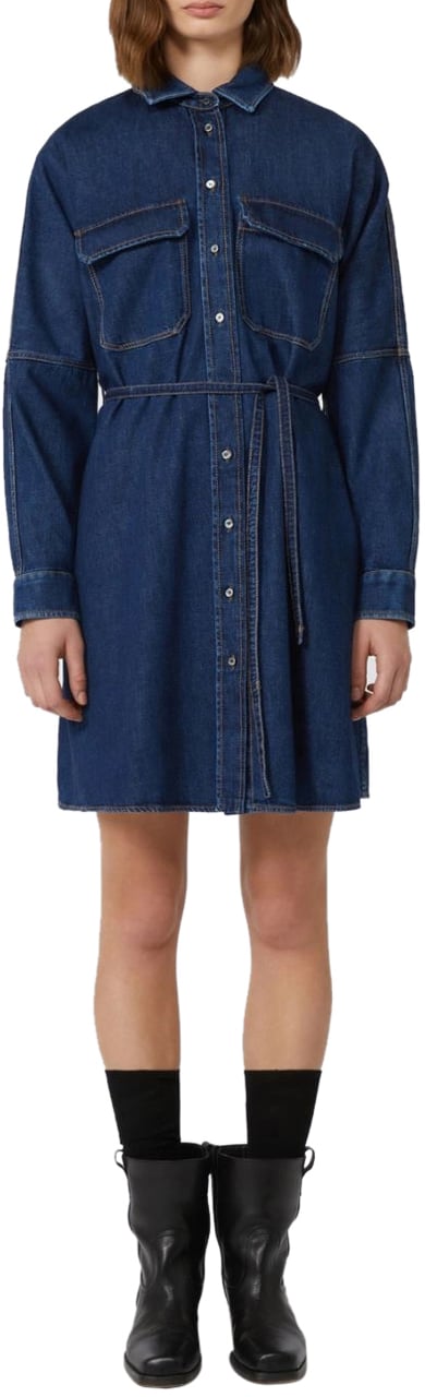 Max Mara Dresses Blue Blauw