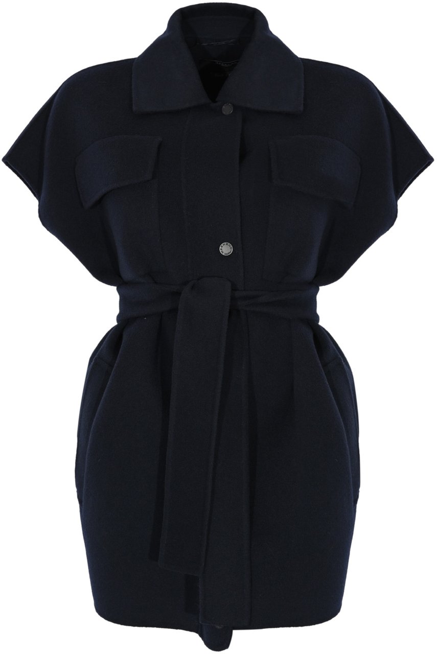 Max Mara Jackets Blue Blauw