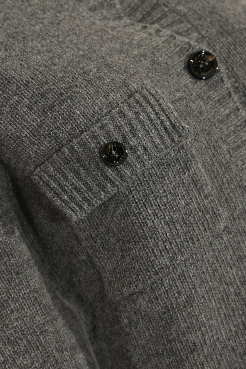 Max Mara Sweaters Anthracite Grijs