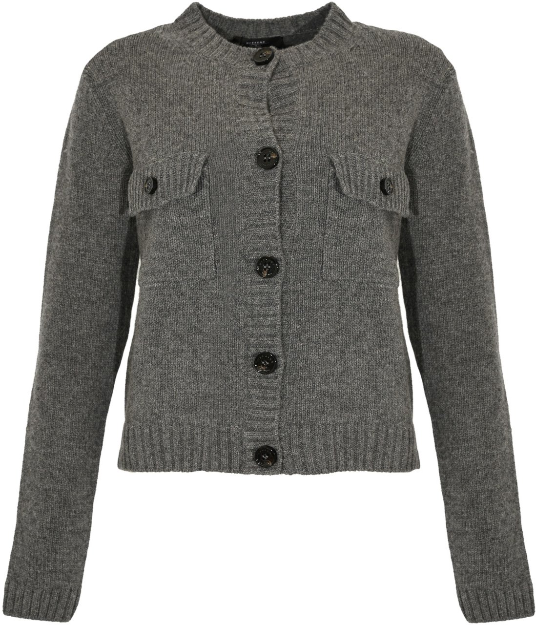 Max Mara Sweaters Anthracite Grijs