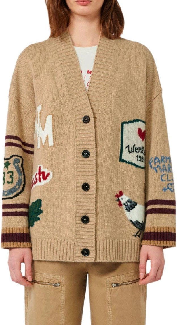 Max Mara MAX MARA WEEKEND BELGIO CARDIGAN Beige