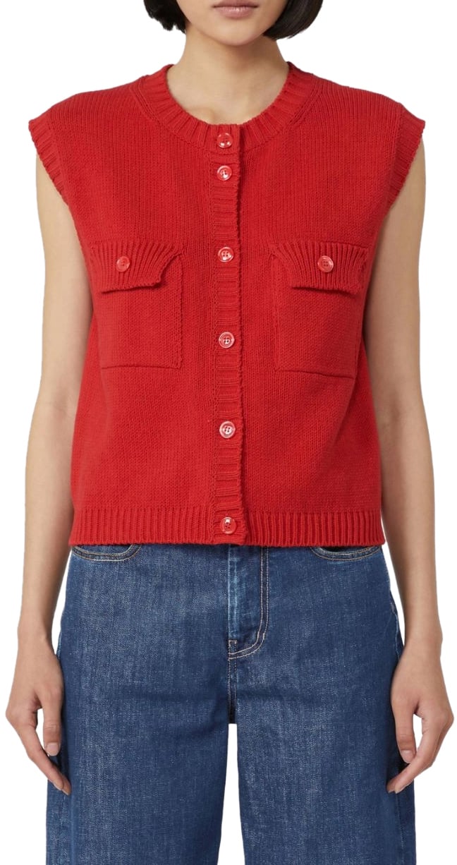 Max Mara Jackets Red Rood