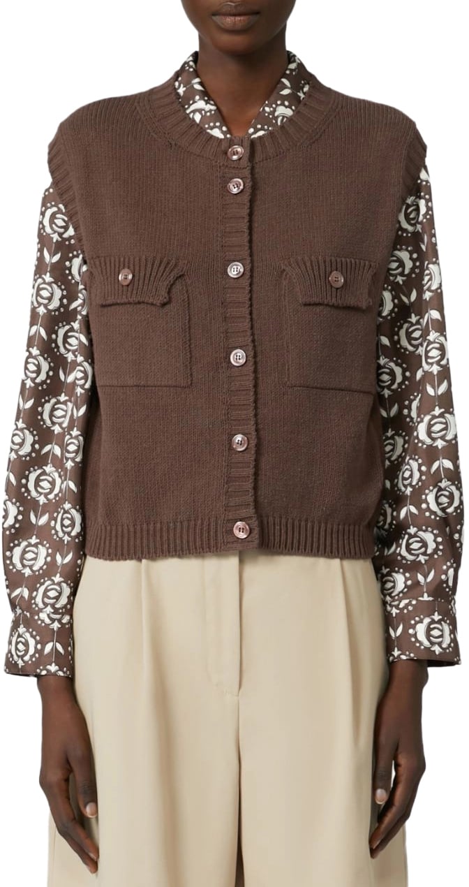 Max Mara Jackets Cioccolato Bruin