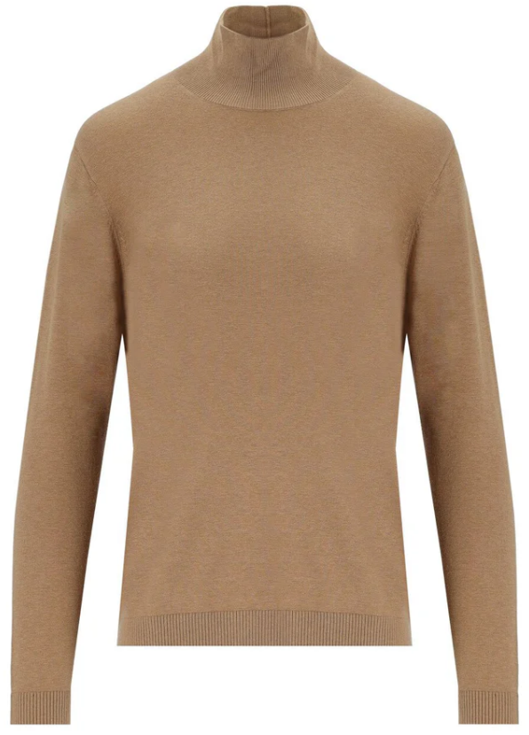 Max Mara Sweaters Camel Beige