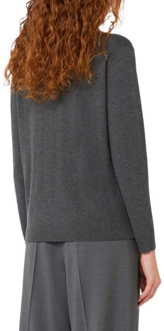 Max Mara MAX MARA WEEKEND KIKU GREY TURTLENECK SWEATER Grijs