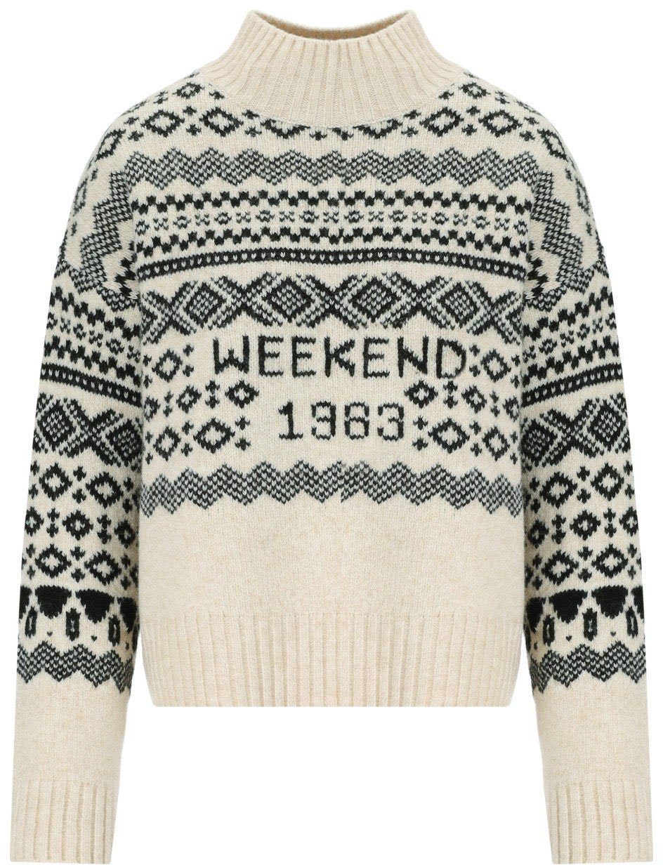 Max Mara MAX MARA WEEKEND BRIOSO1234 SWEATER Wit