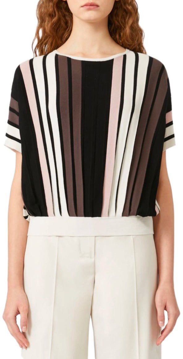 Max Mara MAX MARA WEEKEND PEGOLA MULTICOLORED TOP Divers