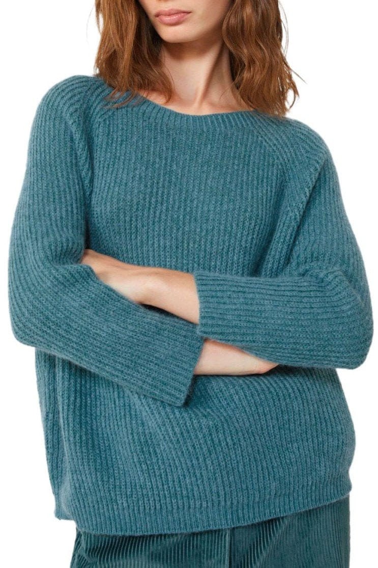 Max Mara MAX MARA WEEKEND XENO BLUE JUMPER Groen