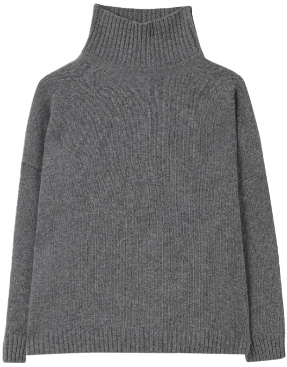Max Mara Sweaters Anthracite Grijs