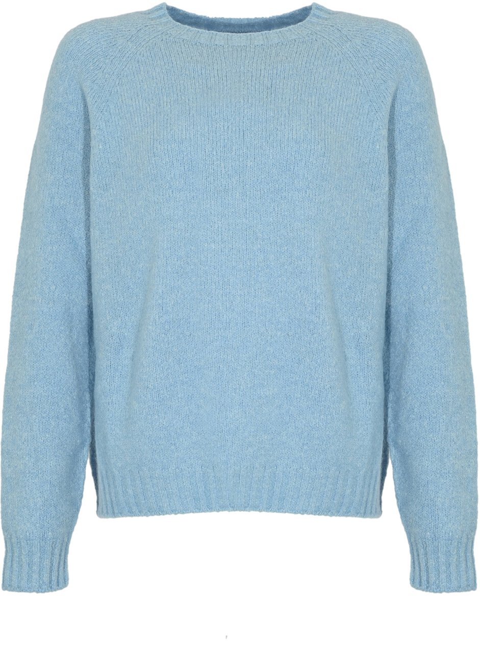Max Mara Sweaters Clear Blue Blauw