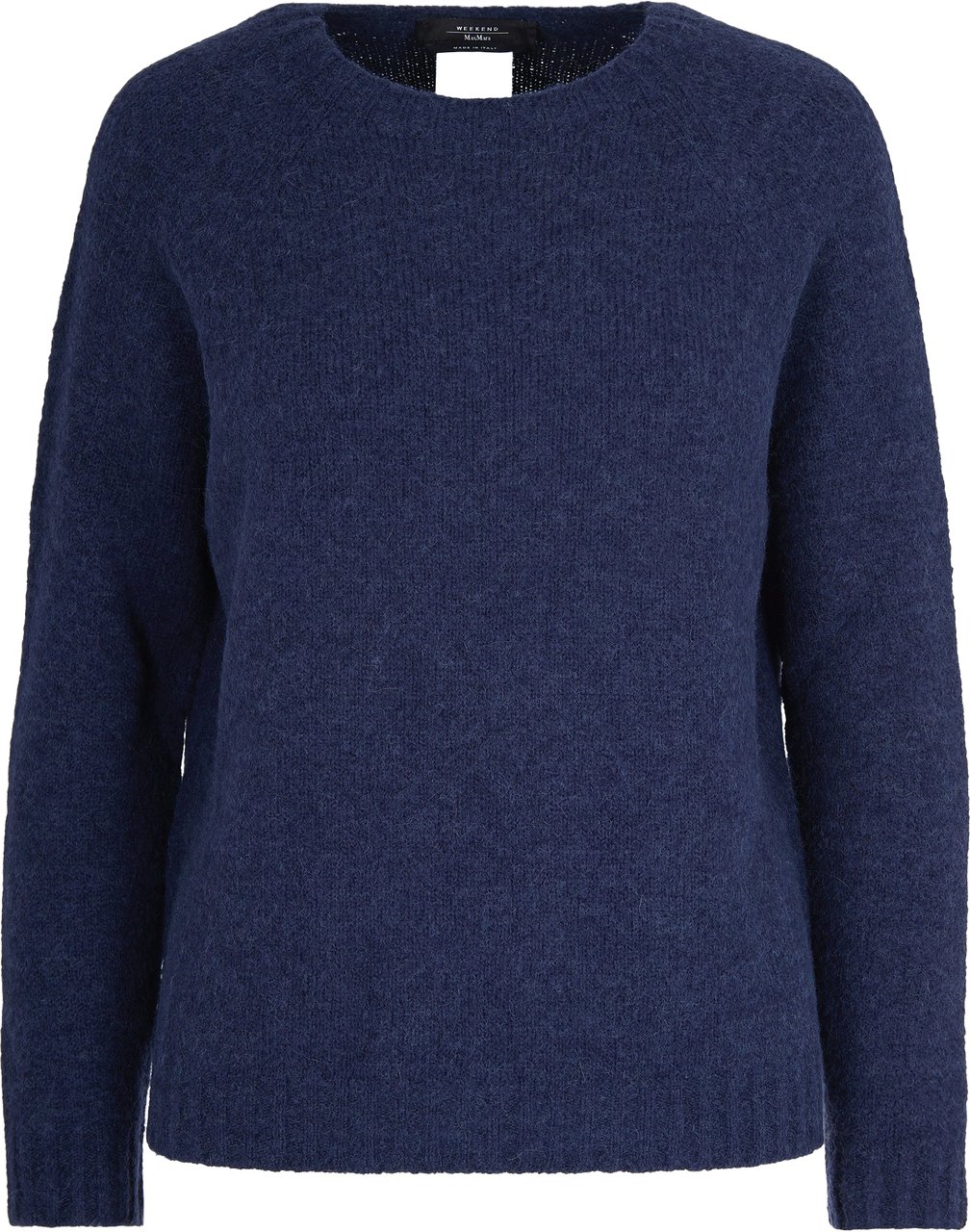 Max Mara Sweaters Blu Marino Blauw