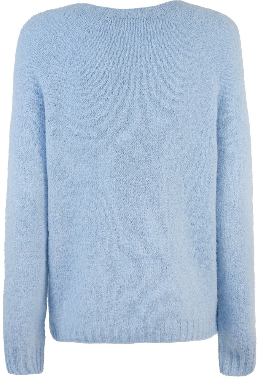 Max Mara Sweaters Clear Blue Blauw