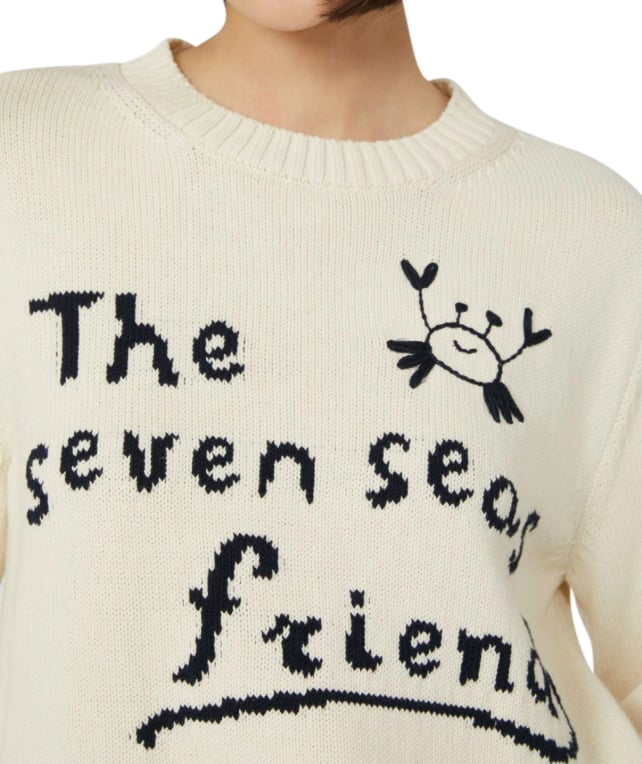 Max Mara Sweaters Ivory Wit