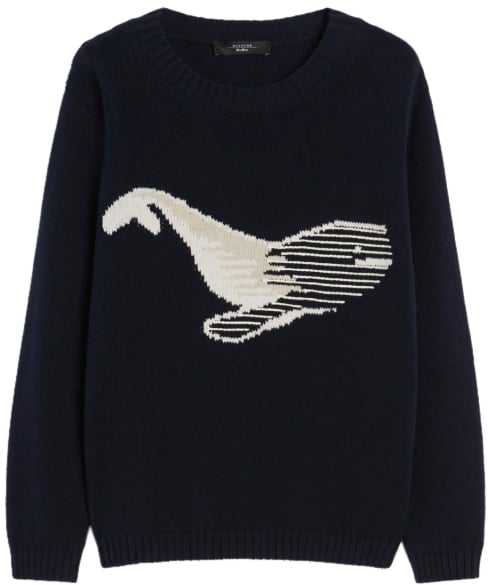Max Mara Sweaters Blue Blauw