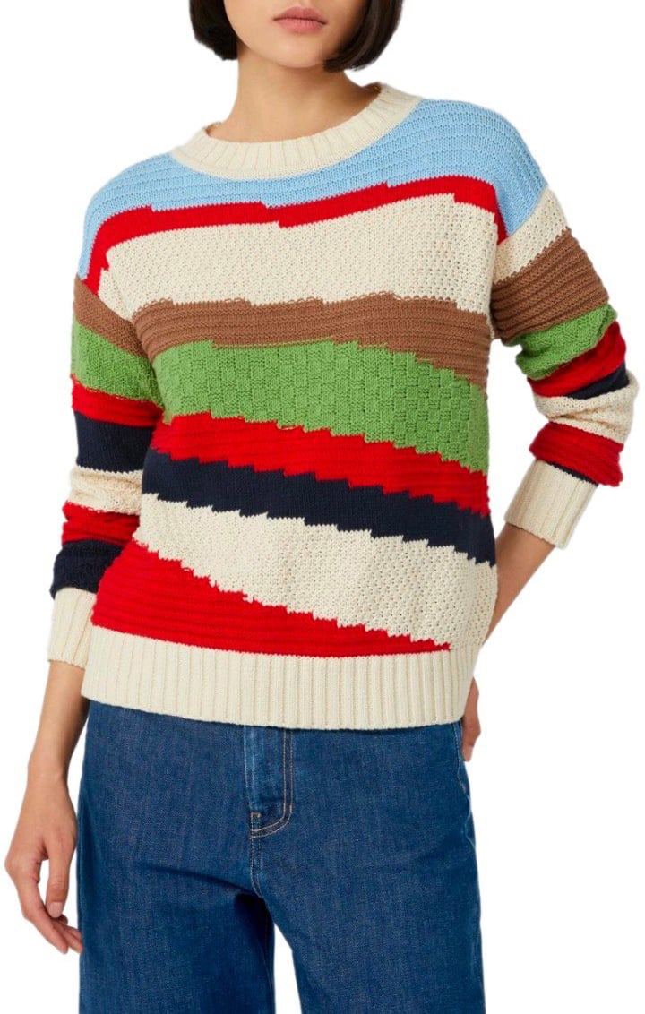 Max Mara MAX MARA WEEKEND POLO MULTICOLOR SWEATER Divers