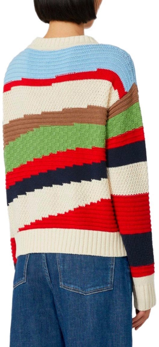 Max Mara MAX MARA WEEKEND POLO MULTICOLOR SWEATER Divers