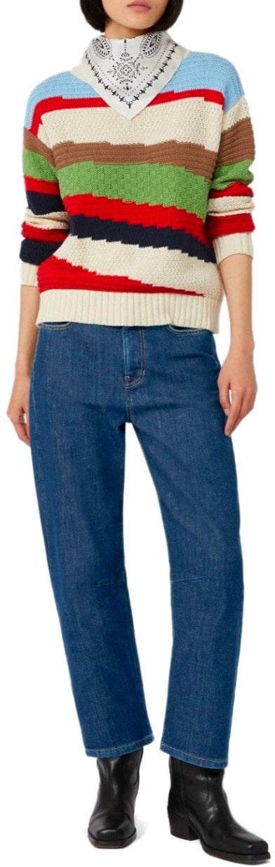 Max Mara MAX MARA WEEKEND POLO MULTICOLOR SWEATER Divers