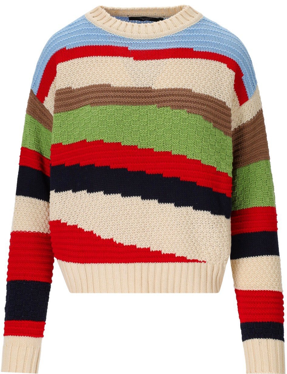 Max Mara MAX MARA WEEKEND POLO MULTICOLOR SWEATER Divers