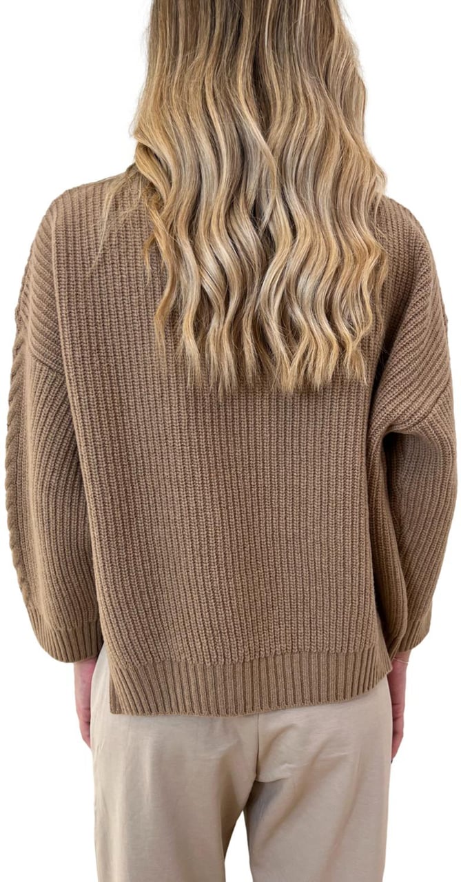 Max Mara Sweaters Camel Beige