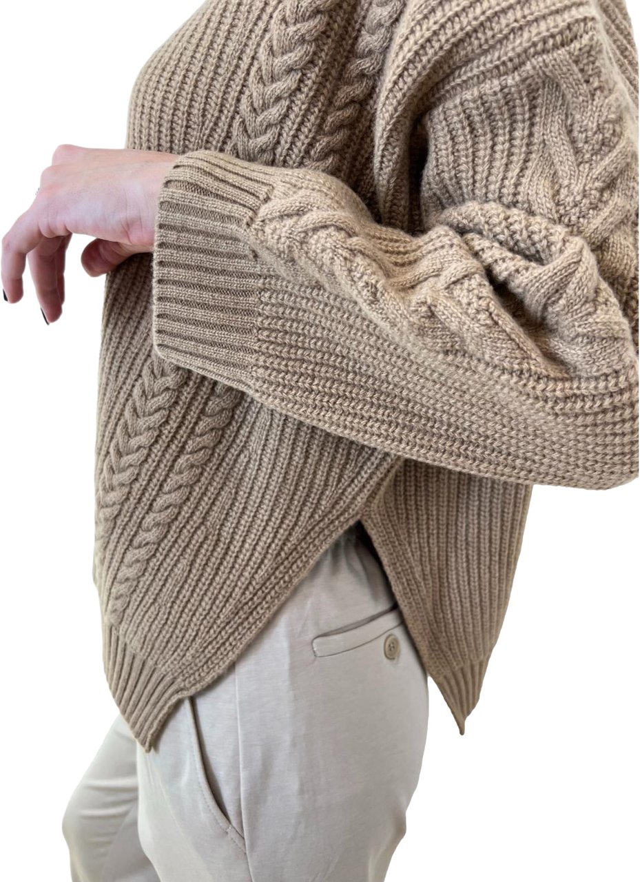 Max Mara Sweaters Cammello Beige