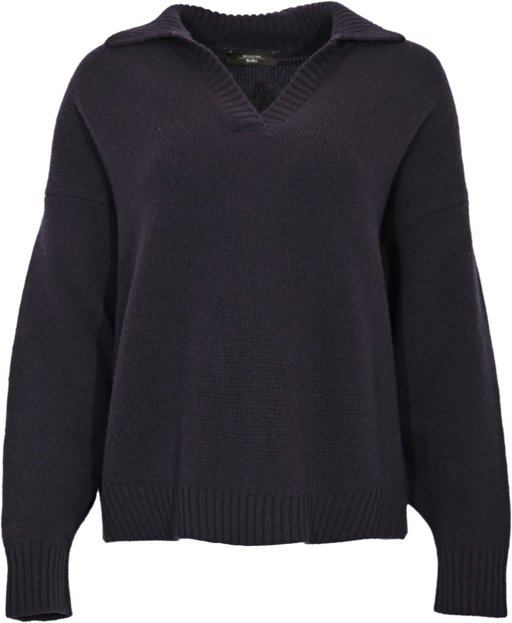 Max Mara Sweaters Blue Blauw
