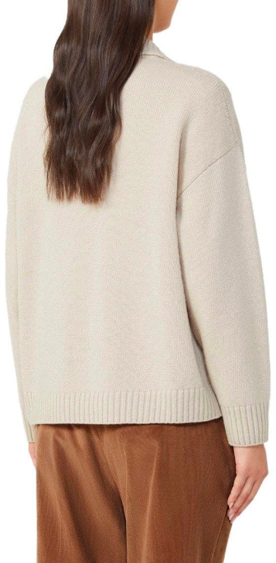 Max Mara MAX MARA WEEKEND AGRE POLO-SWEATER Beige
