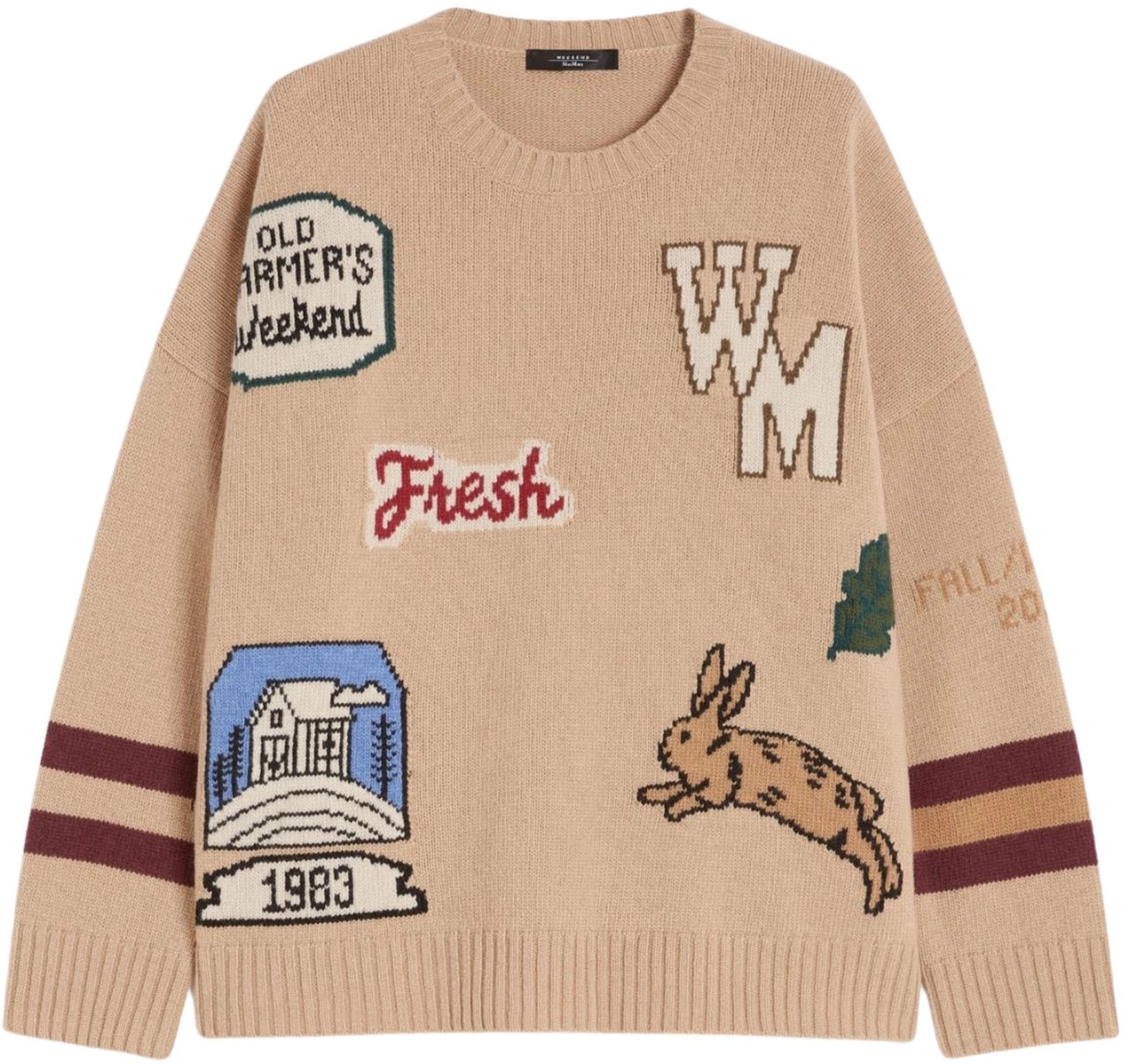 Max Mara Max Mara Weekend Pavidi  Beige 2525366262600 Beige