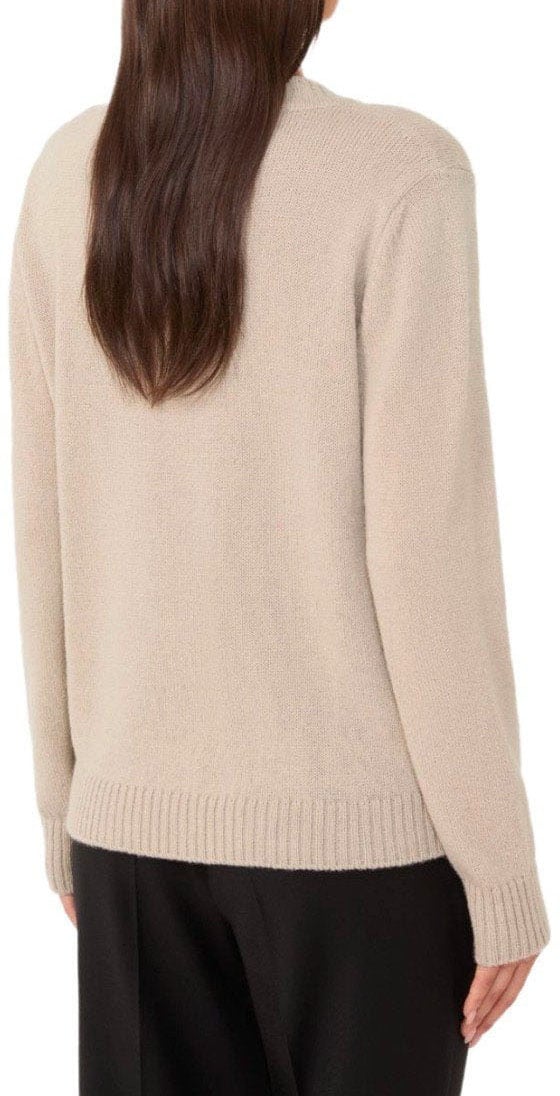 Max Mara MAX MARA WEEKEND NITRA CREWNECK SWEATER Beige