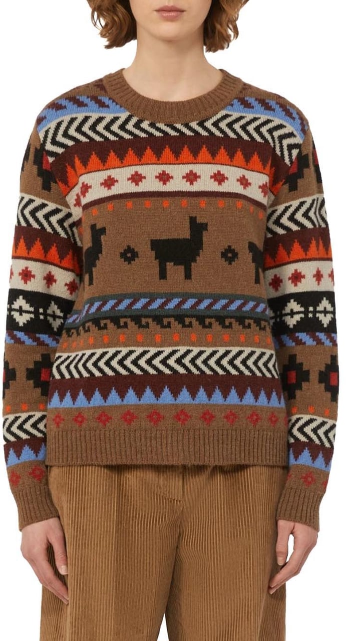 Max Mara Sweaters Camel Beige