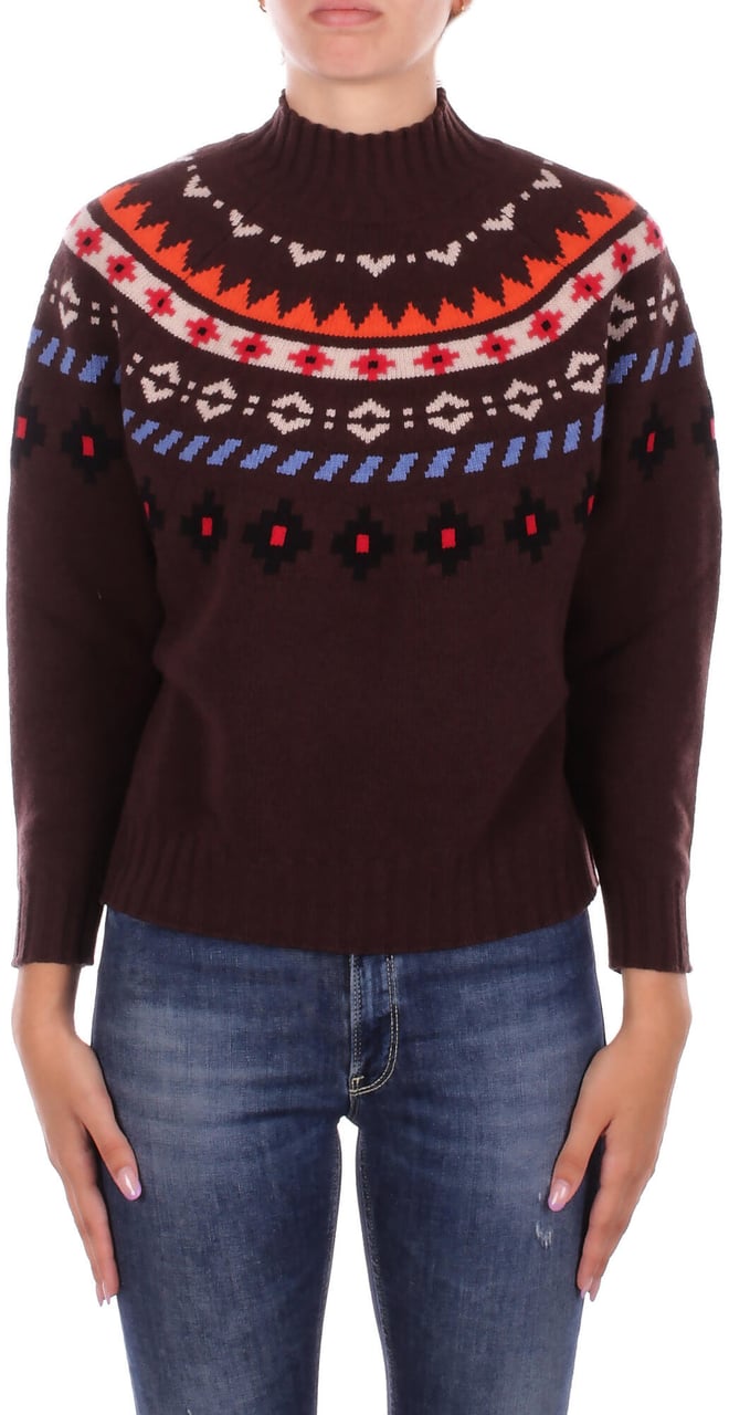 Max Mara Sweaters Nero Fantasia Zwart