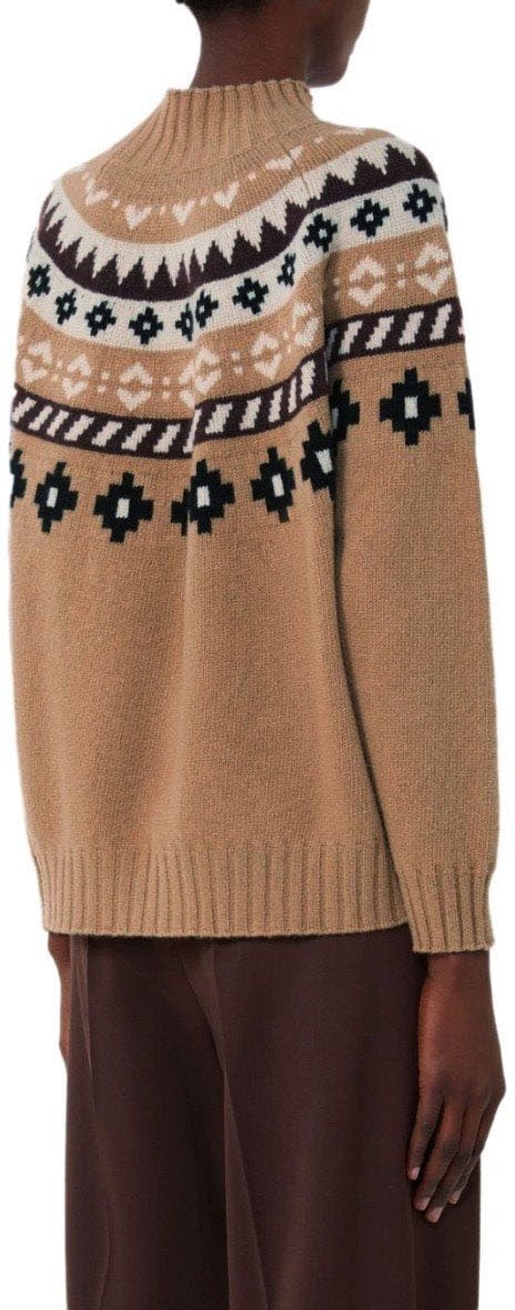 Max Mara MAX MARA WEEKEND HARDY CAMEL TURTLENECK SWEATER Bruin