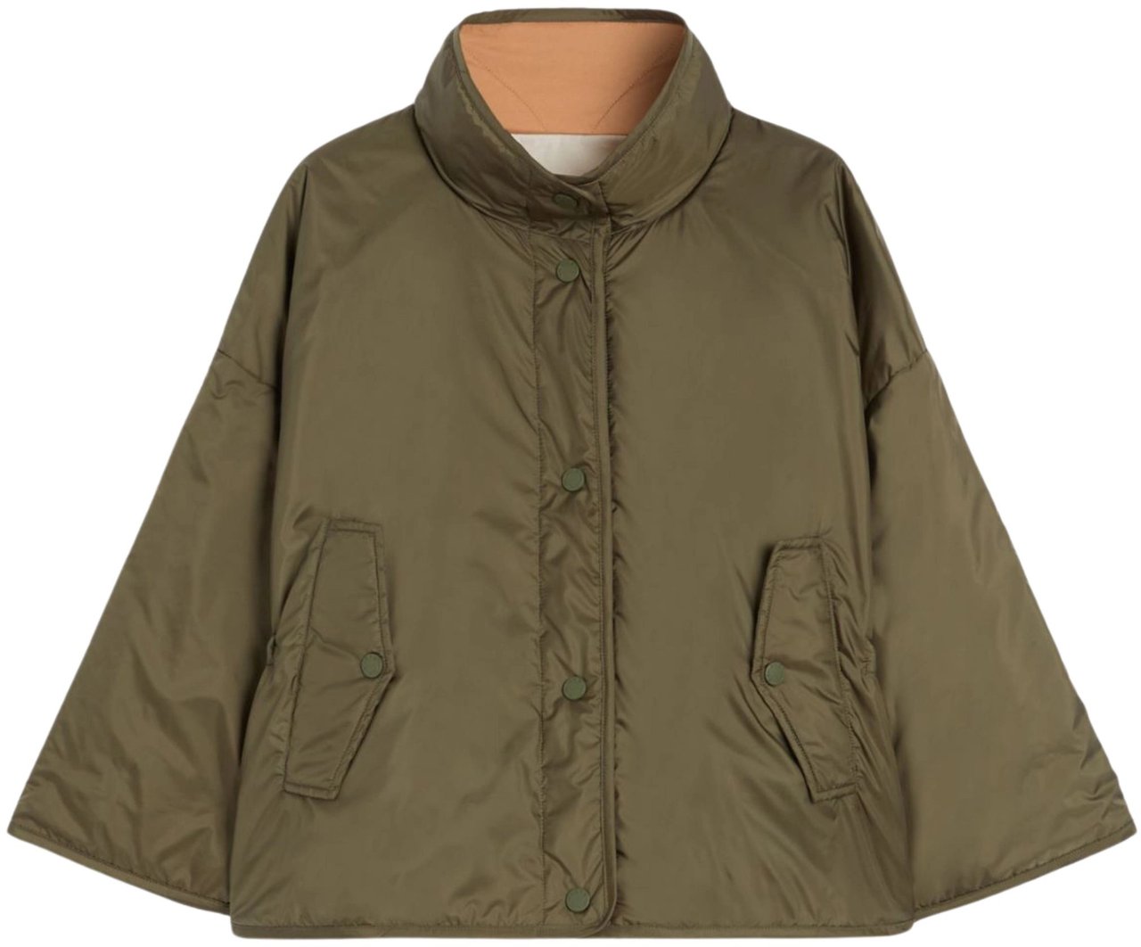Max Mara Max Mara Weekend Ronco Jackets Khaki 2525486011600 Groen