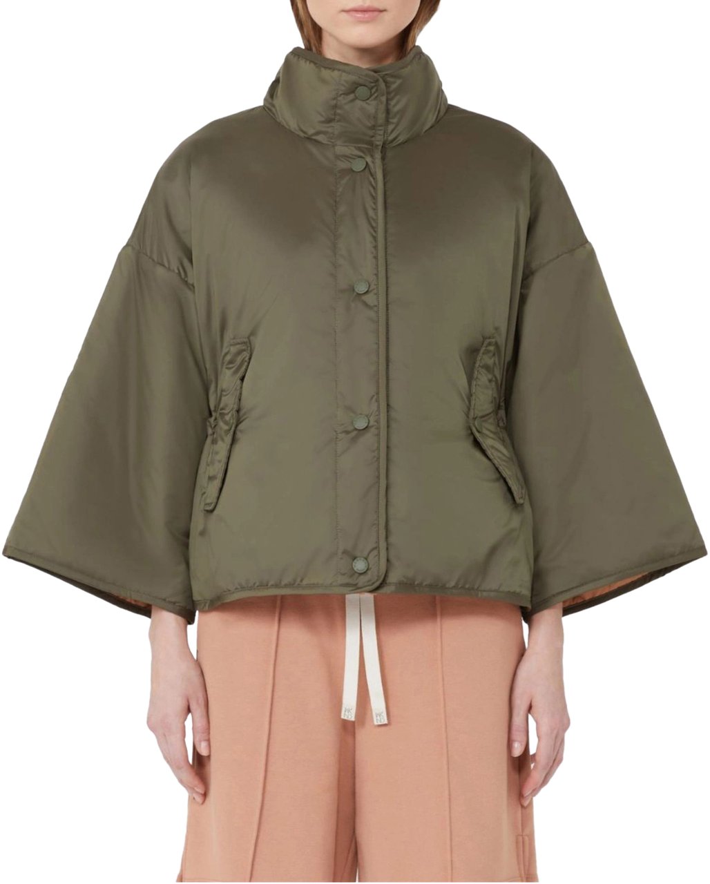 Max Mara Max Mara Weekend Ronco Jackets Khaki 2525486011600 Groen