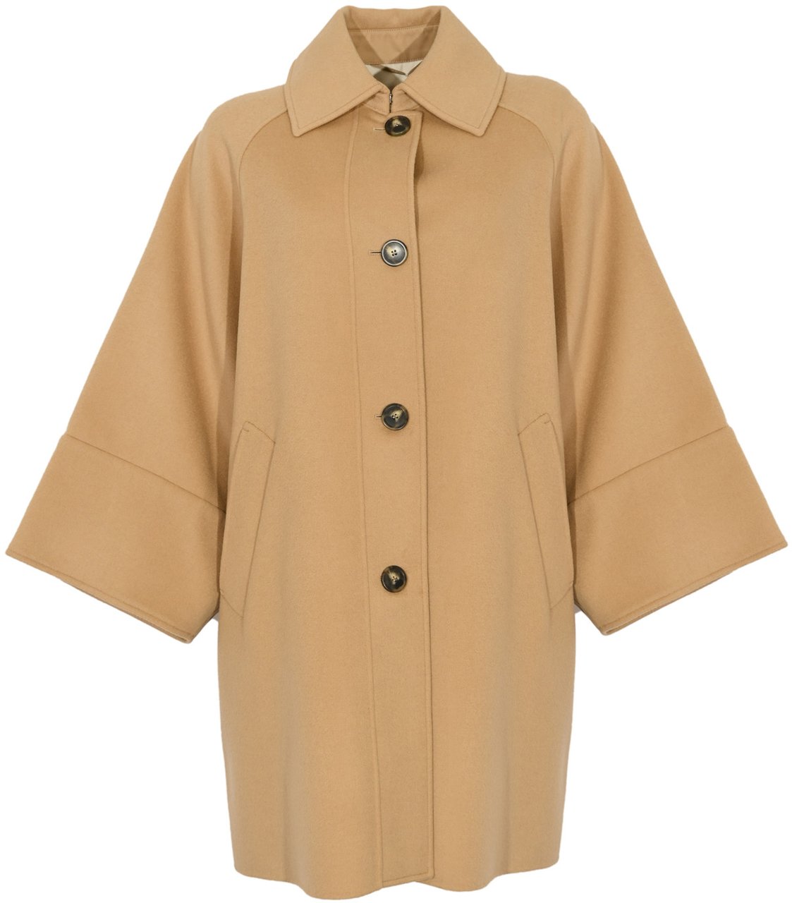 Max Mara Coats Camel Beige