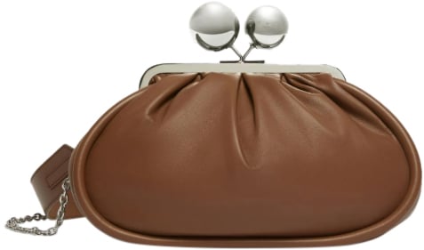 Max Mara Weekend Maxmara Acc. 2 Us. Bags Leather Brown Bruin